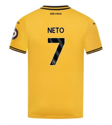 Wolves Pedro Neto #7 Hemmatröja 2024-25 Kortärmad